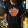 Good Ban Dolan basketball style New York Knicks logo T-shirt showcasing team spirit and stylish design for fans.