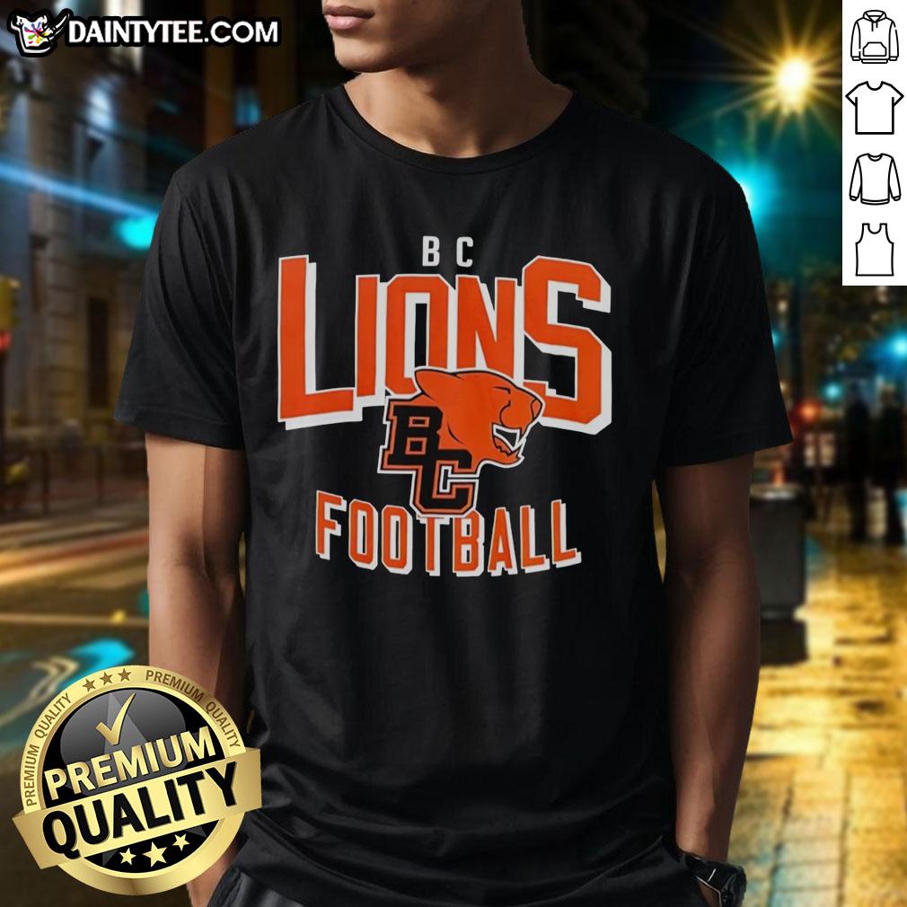 good-bc-lions-football-logo-t-shirt Good BC Lions Football Logo T-Shirt featuring the iconic team logo in vibrant colors for fans and supporters.