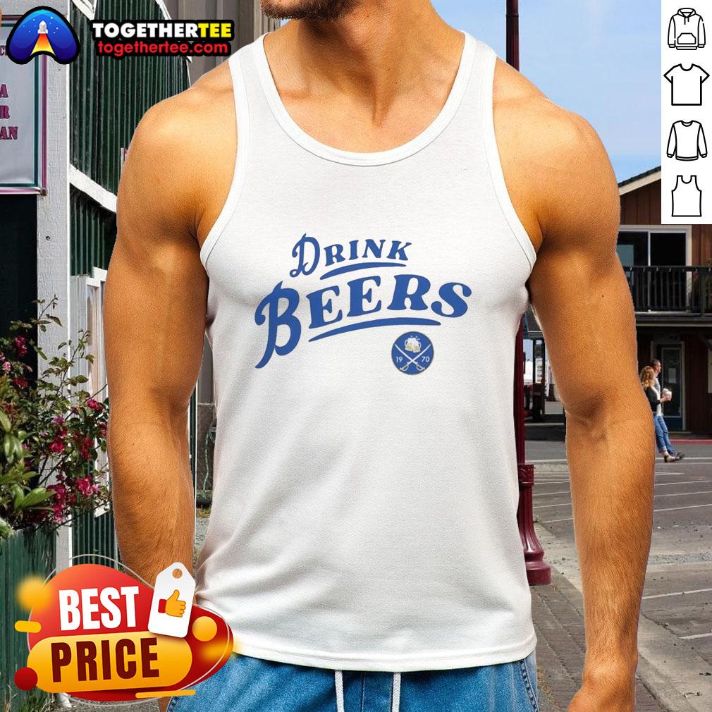 Good Buffalo Sabres Hockey 2026 Drink Beers Curved Tank Top Good Buffalo Sabres Hockey 2026 drink beers curved tank top featuring a vibrant design for fans and casual wear.