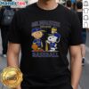 Good Charlie Brown, Snoopy, and Woodstock wearing a Milwaukee Brewers 1969 baseball jersey T-shirt design.