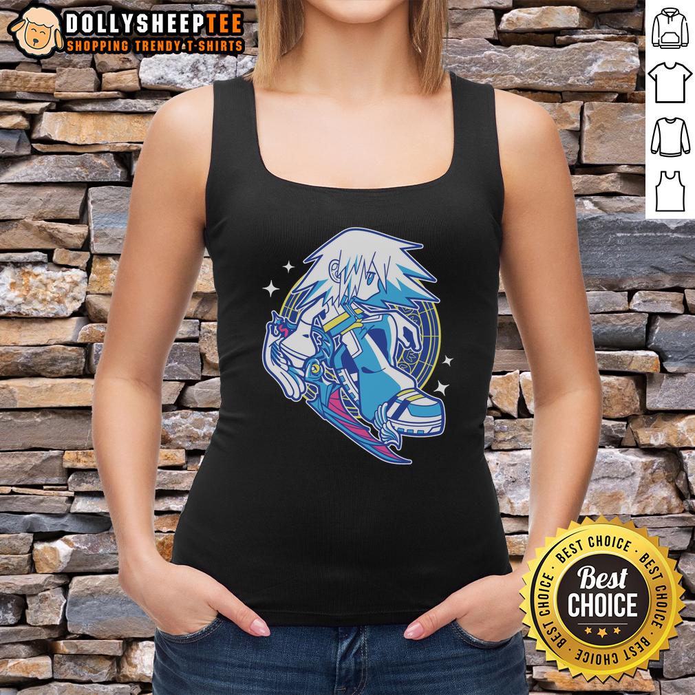 Good Escape The Darkness Kingdom Hearts Tank Top Good Escape The Darkness Kingdom Hearts tank top featuring iconic characters and vibrant design for fans of the game.