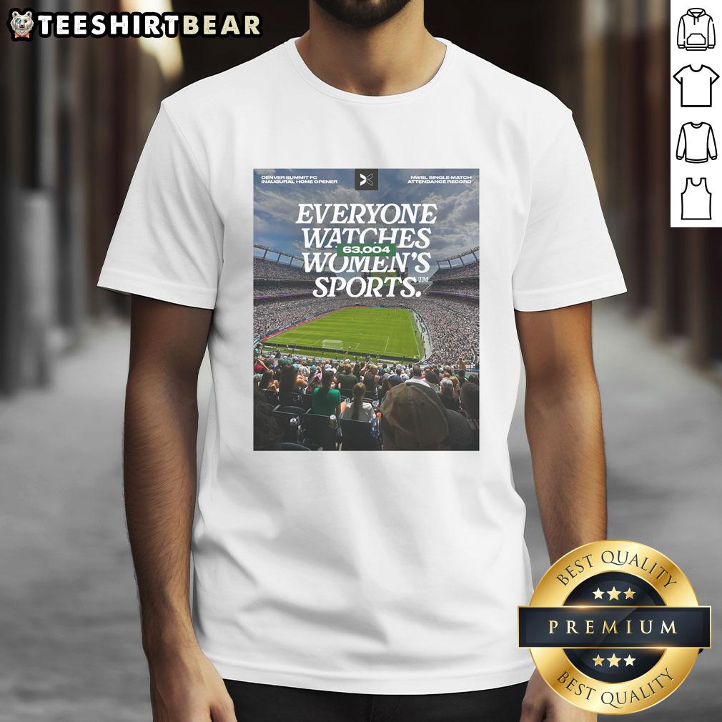 good-everyone-watches-womens-sports-63004-denver-summit-fc-t-shirt Alt Text: Good Everyone Watches Women's Sports Denver Summit FC T-Shirt design featuring vibrant colors and sporty graphics.
