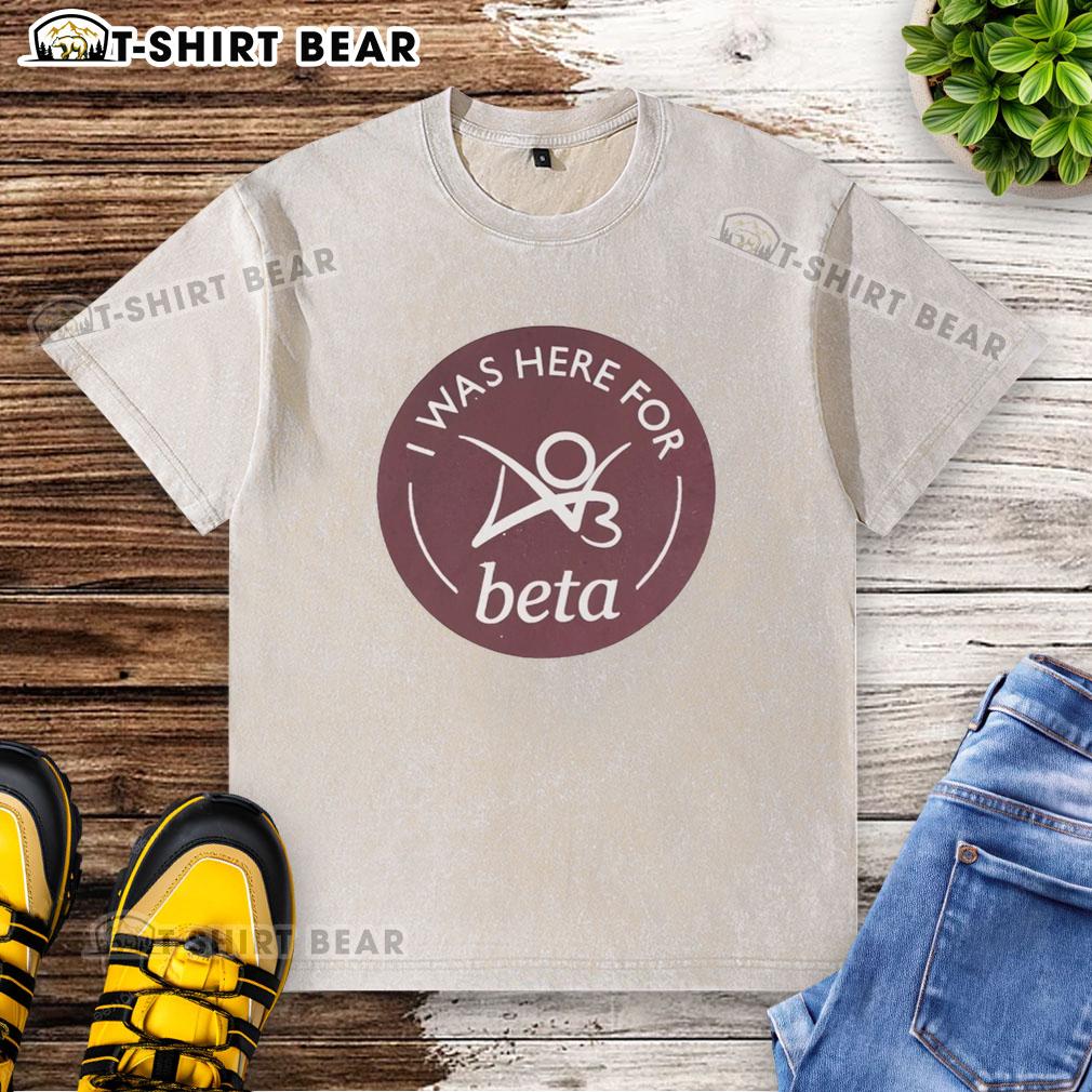 Good I Was Here For Beta Washed T Shirt Good I Was Here For Beta washed t-shirt in vibrant colors, showcasing a trendy and casual style for everyday wear.