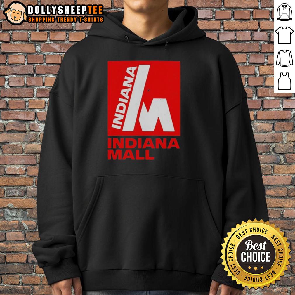 Good Indiana Mall Indiana Pa Hoodie Cozy Good Indiana Mall hoodie displayed on a hanger, showcasing trendy fashion in Indiana, PA.