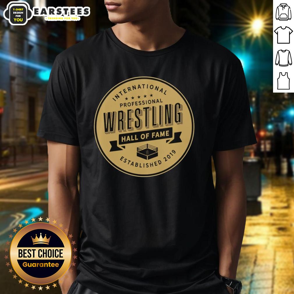 good-international-professional-wrestling-hall-of-fame-established-2019-t-shirt Good International Professional Wrestling Hall Of Fame Established 2019 T-Shirt featuring bold logo and vibrant design.