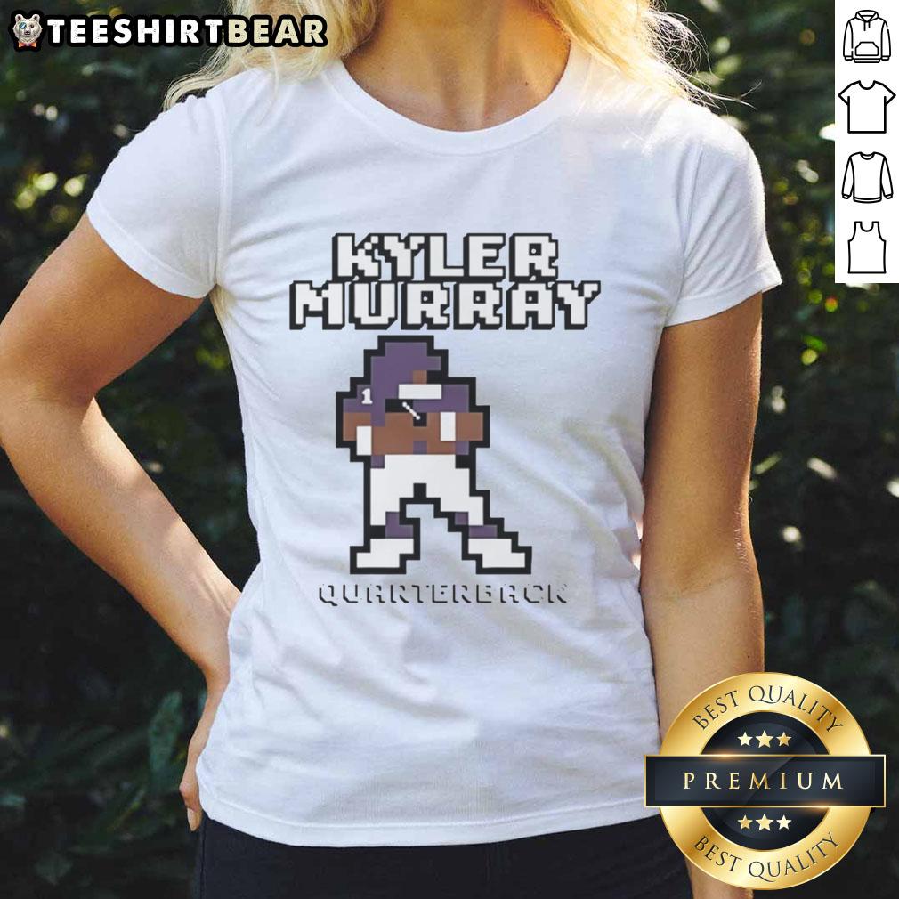 good-kyler-murray-quarterback-pixel-ladies-tee Alt Text: Stylish Good Kyler Murray Quarterback Pixel Ladies Tee featuring vibrant graphics and a comfortable fit for fans.