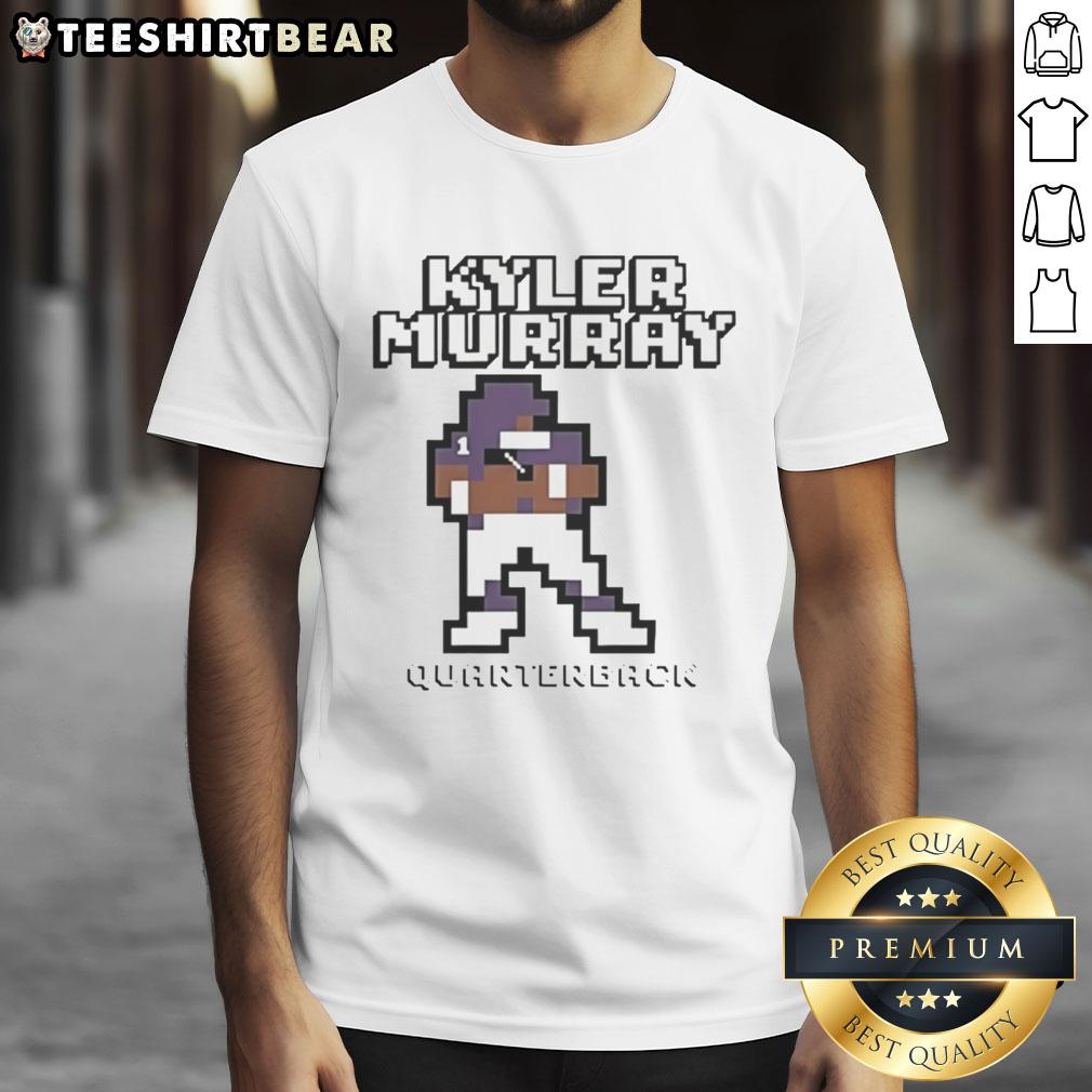good-kyler-murray-quarterback-pixel-t-shirt Good Kyler Murray Quarterback Pixel T-Shirt featuring vibrant pixel art design for football fans and gamers.