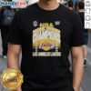Good Los Angeles Lakers 2026 NBA Pacific Division Champions T-Shirt featuring team colors and logo design.