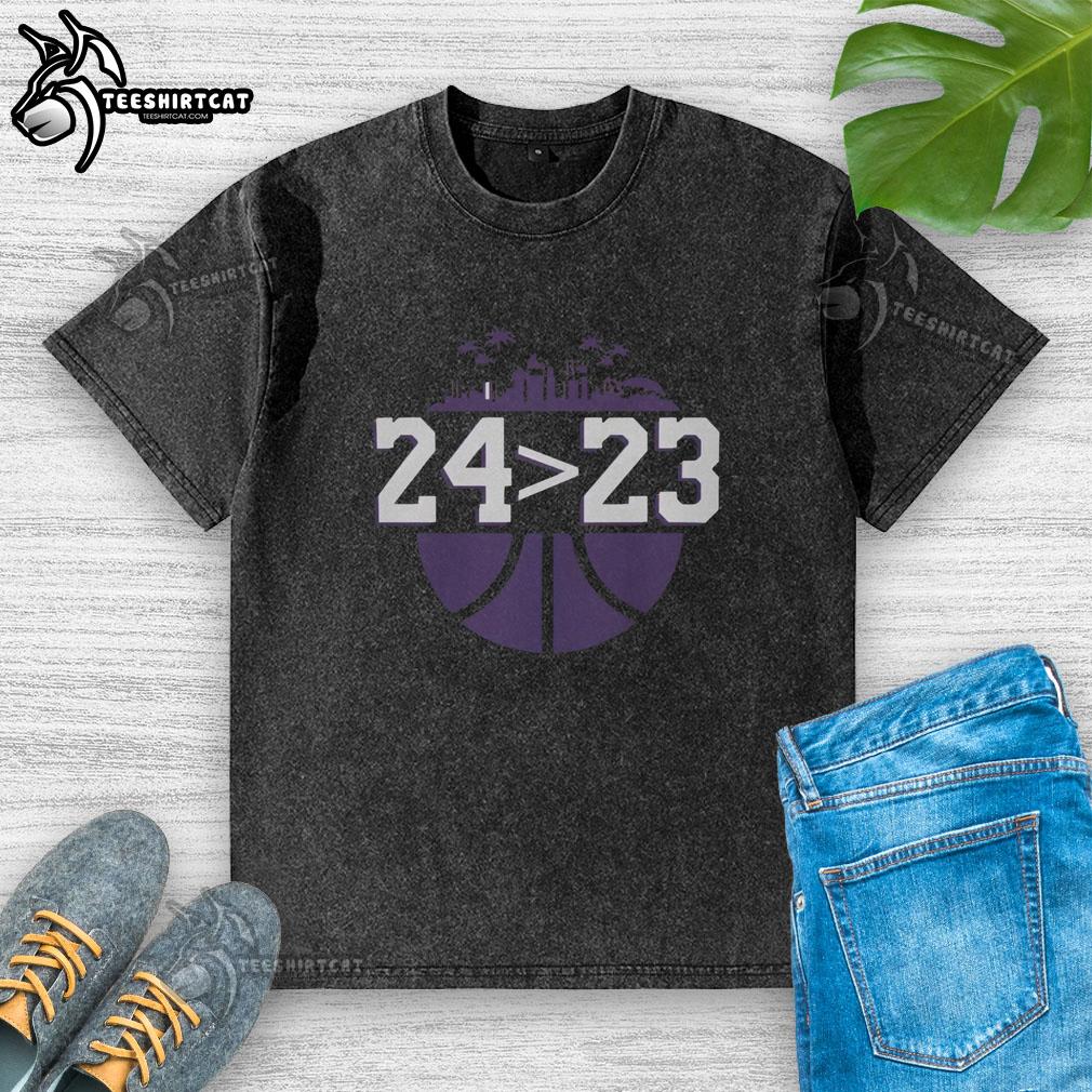 good-los-angeles-lakers-24-over-23-washed-t-shirt Good Los Angeles Lakers 24 Over 23 T-Shirt - Image 6