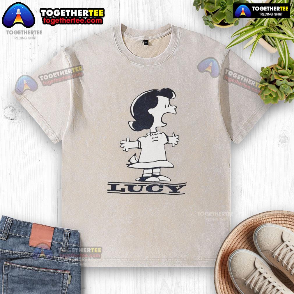 Good Lucy Van Pelt Peanuts 1960 Washed T Shirt Good Lucy Van Pelt Peanuts 1960 washed t-shirt featuring classic cartoon design, perfect for vintage comic fans.