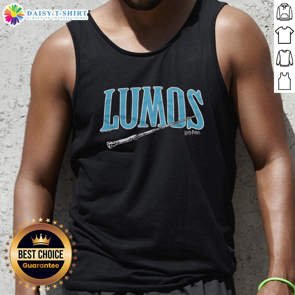Good Lumos Harry Potter Tank Top Good Lumos Harry Potter tank top featuring a glowing wand design, perfect for fans of the wizarding world.