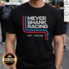 Good Meyer Shank Racing GTP ARX-06 T-shirt featuring vibrant design for motorsport fans and racing enthusiasts.