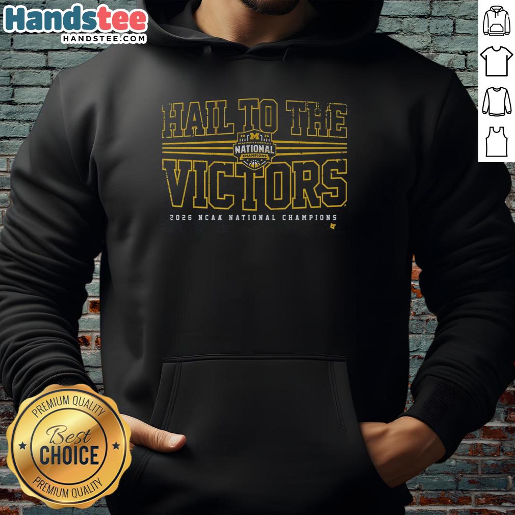 good-michigan-wolverines-mbb-2026-national-champions-hail-to-the-victors-hoodie Alt Text: Good Michigan Wolverines MBB 2026 National Champions hoodie showcasing 'Hail to the Victors' design.