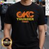Good Oklahoma City Thunder Basketball NBA Playoffs 2024 T-Shirt featuring vibrant team colors and logo for fans.