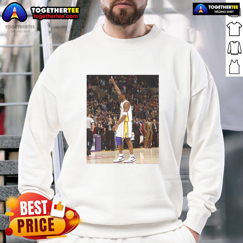 Good Pau Gasol Wearing Kobe Bryant Sweatshirt