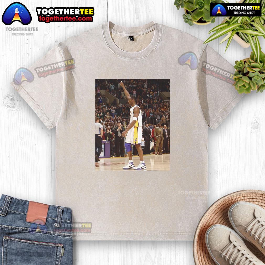 Good Pau Gasol Wearing Kobe Bryant Washed T Shirt