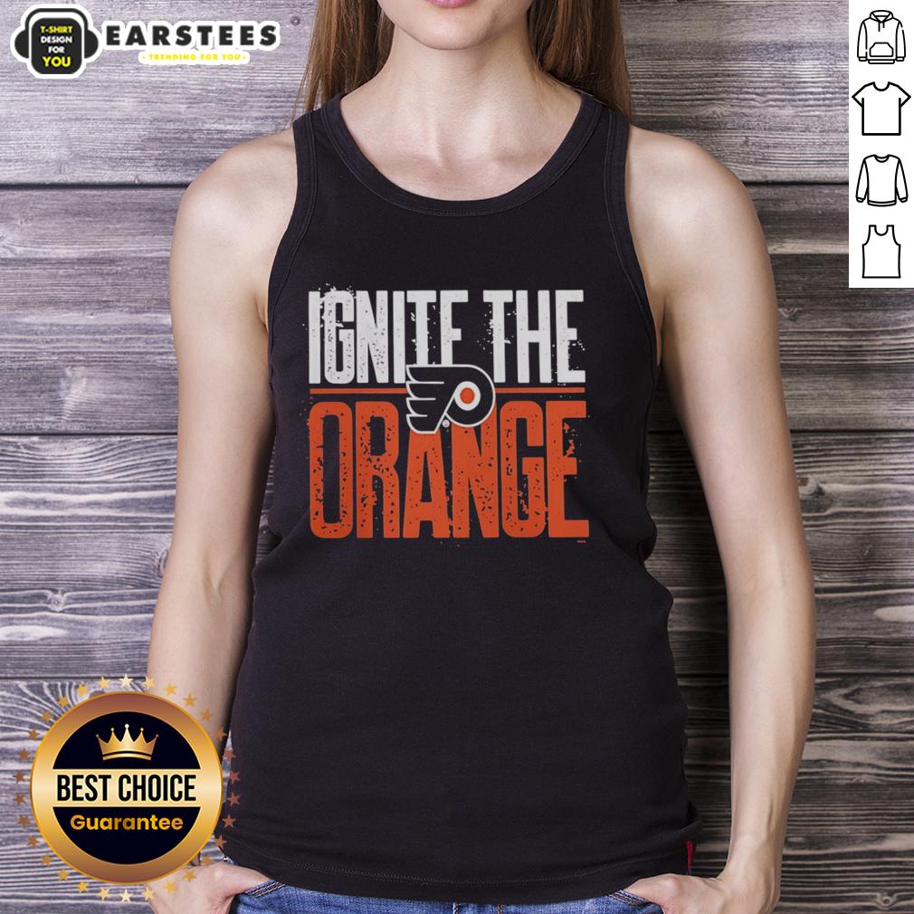good-philadelphia-flyers-ignite-the-orange-2026-stanley-cup-playoffs-tank-top Good Philadelphia Flyers Ignite The Orange 2026 Stanley Cup Playoffs tank top featuring vibrant team colors and logo.