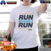 Good Run Mandela Run T-Shirt featuring vibrant colors and inspiring design, perfect for running enthusiasts and Mandela fans.