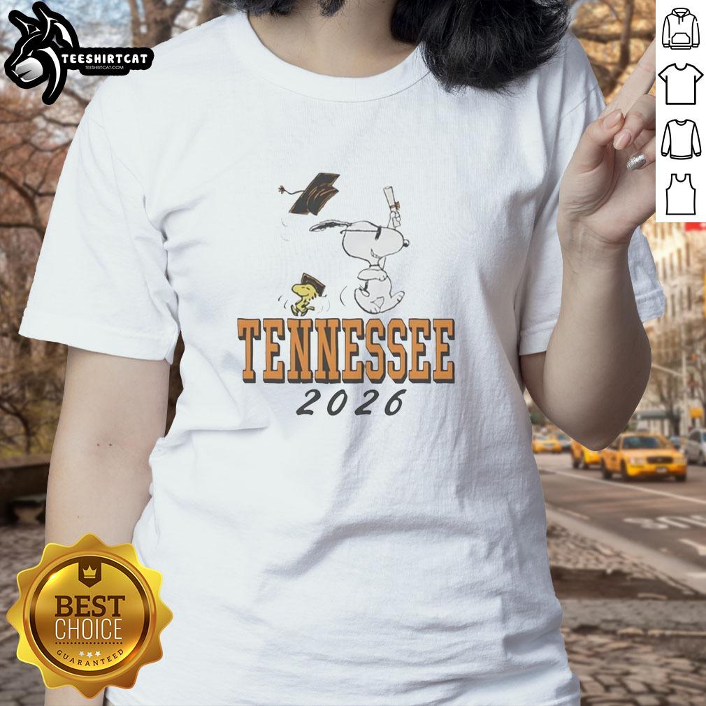 good-snoopy-x-woodstock-university-of-tennessee-graduation-2026-cartoon-ladies-tee Good Snoopy and Woodstock cartoon tee celebrating University of Tennessee Graduation 2026 for ladies.