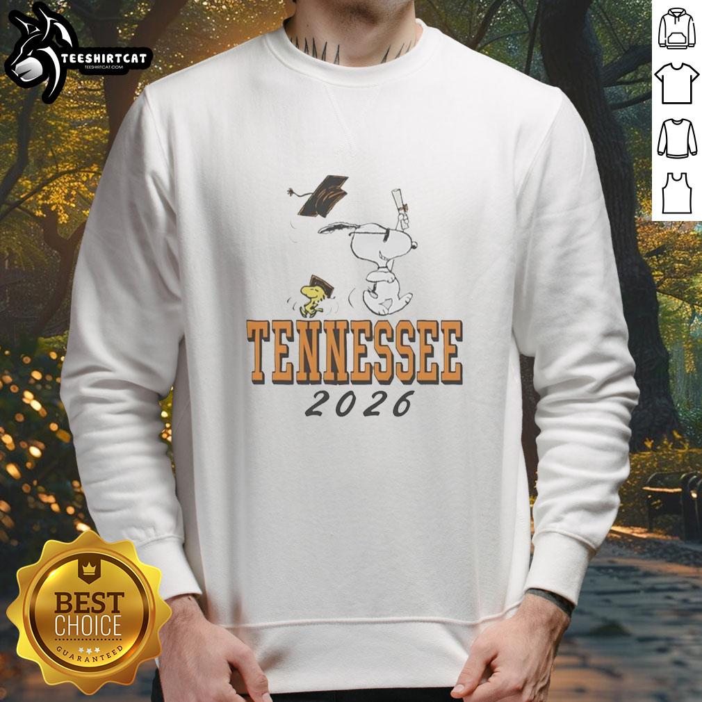 good-snoopy-x-woodstock-university-of-tennessee-graduation-2026-cartoon-sweatshirt Good Snoopy and Woodstock cartoon on University of Tennessee Graduation 2026 sweatshirt, perfect for proud graduates.