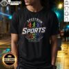 Alt Text: Good Spectrum Sports League Different Abilities Same Game T-Shirt featuring a colorful design promoting inclusivity in sports.