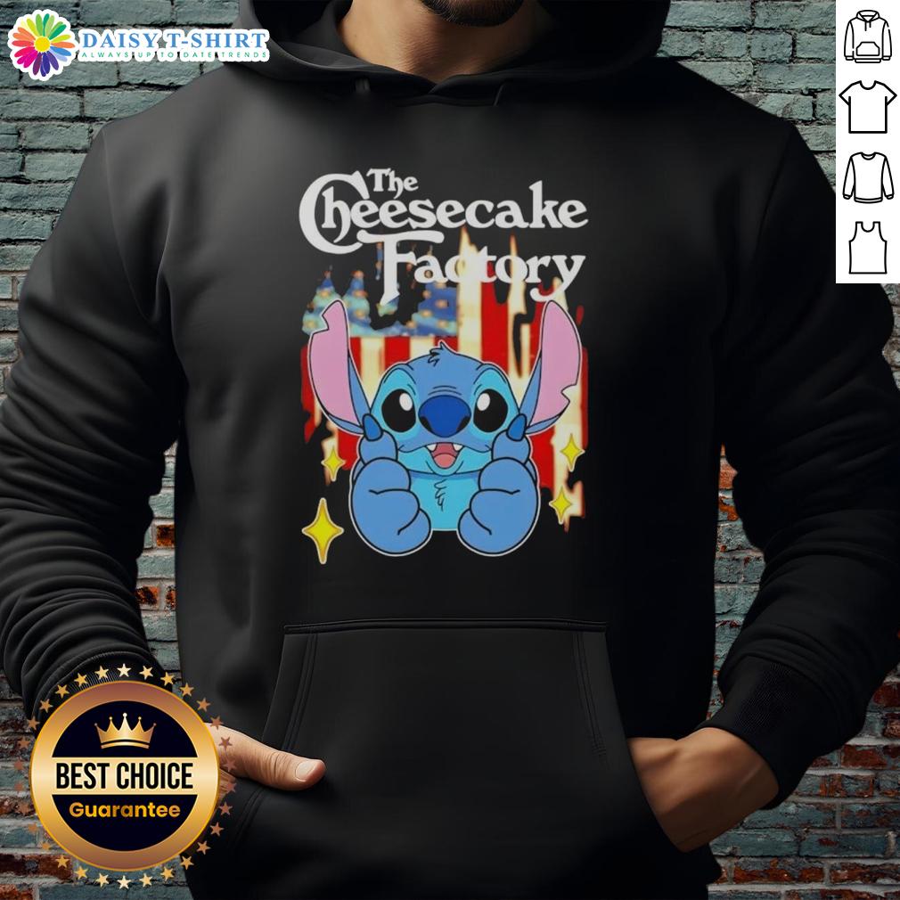 Good Stitch Like The Cheesecake Factory Usa Flag Hoodie Good Stitch Like The Cheesecake Factory USA Flag Hoodie featuring a stylish design with vibrant colors and cozy fit.