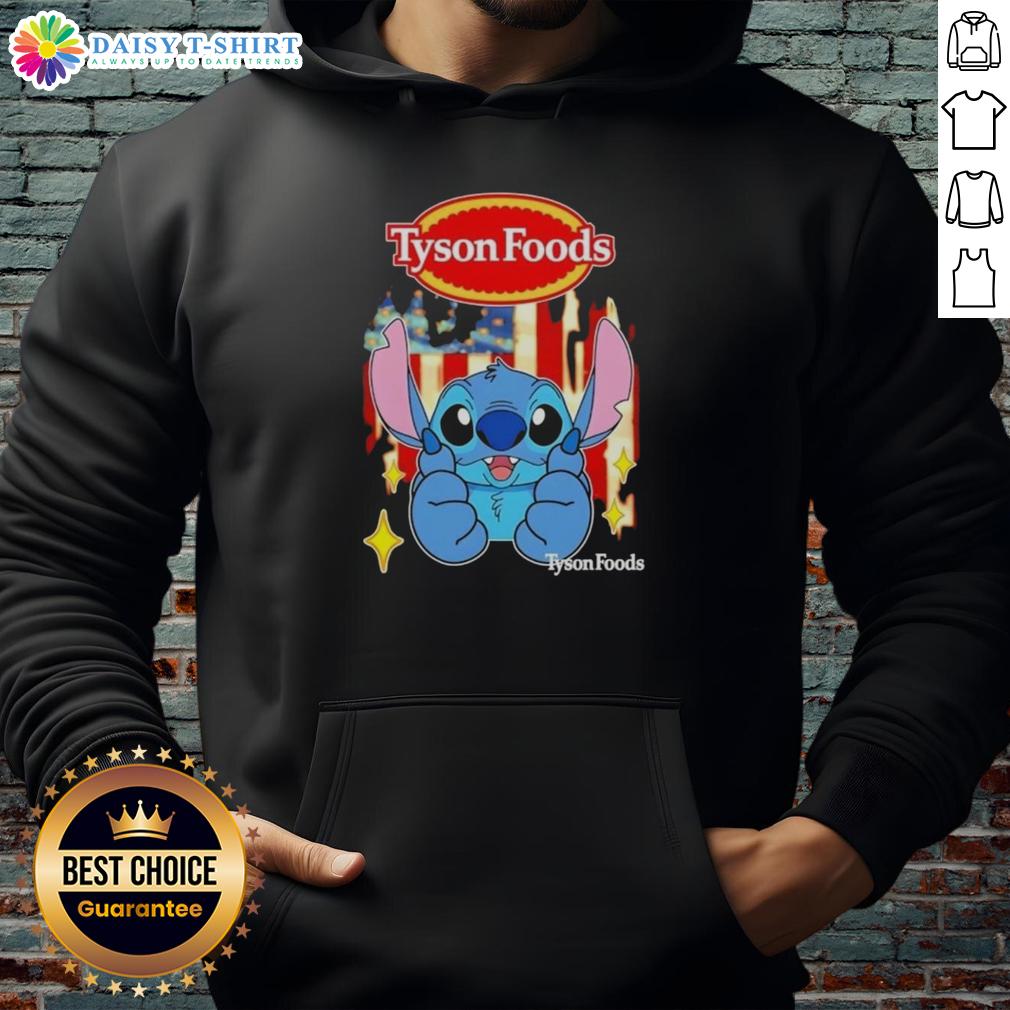 Good Stitch Like Tyson Foods Usa Flag Hoodie Good Stitch Like Tyson Foods USA Flag Hoodie featuring a stylish design and vibrant colors, perfect for patriotic fashion.
