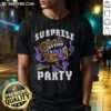 Good Surprise Party Mimic Chest T-Shirt featuring a colorful design, perfect for gaming fans and fun celebrations.