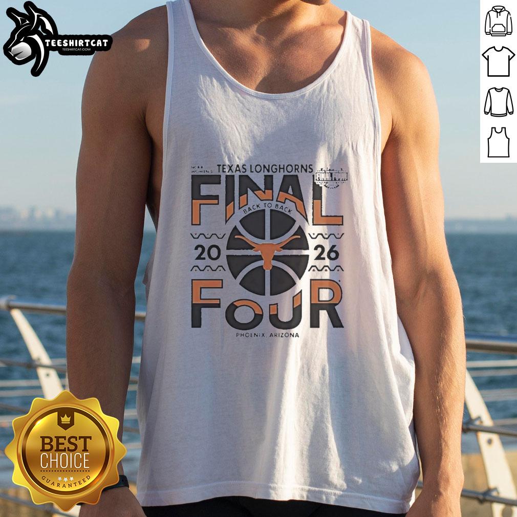 good-texas-longhorns-2026-womens-basketball-final-four-phoenix-arizona-bound-tank-top 2026 Women's Basketball Final Four tank top featuring Good Texas Longhorns design, perfect for fans in Phoenix, Arizona.