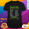 Good Timesplitters Outnumbered But Never Outgunned Tour T-Shirt featuring vibrant graphics and bold tour dates.