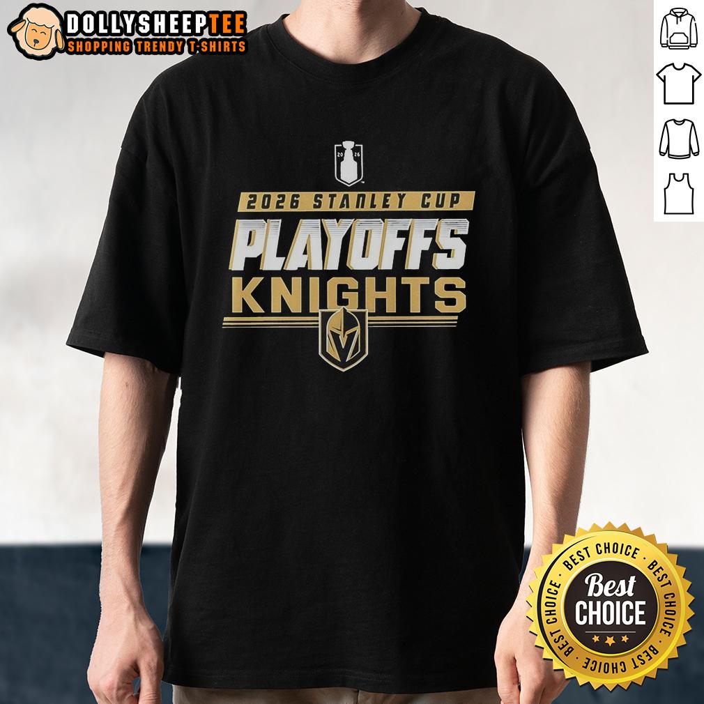 Good Vegas Golden Knights Nhl 2026 Stanley Cup Playoffs T Shirt Alt Text: Good Vegas Golden Knights NHL 2026 Stanley Cup Playoffs T-Shirt featuring team logo and playoff graphics.