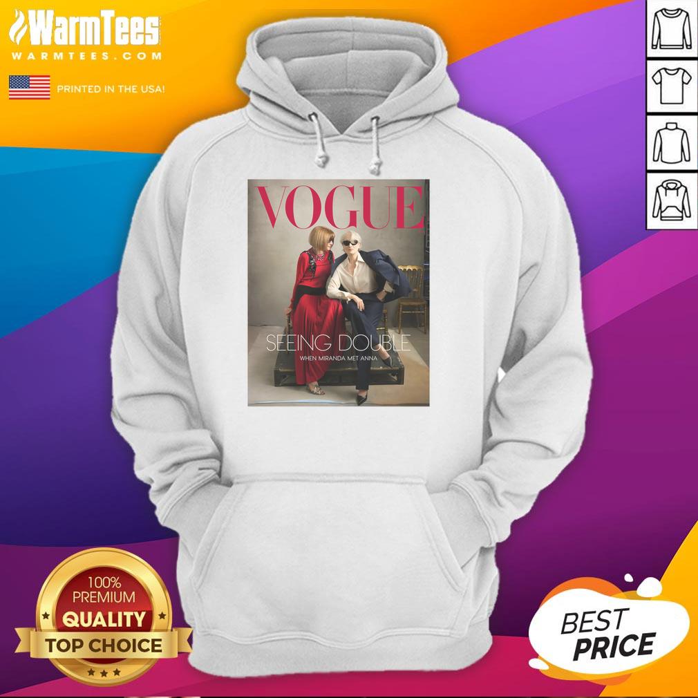 good-vogue-magazine-2026-seeing-double-when-miranda-met-anna-hoodie Good Vogue Magazine 2026 cover featuring Miranda and Anna in matching hoodies, embracing the 'Seeing Double' theme.