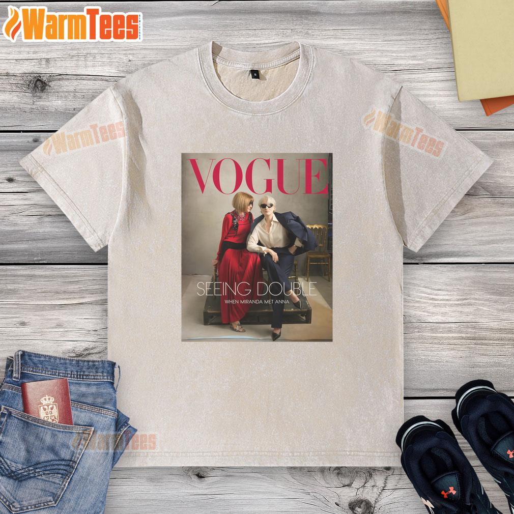 good-vogue-magazine-2026-seeing-double-when-miranda-met-anna-washed-t-shirt Good Vogue Magazine 2026 cover featuring Miranda and Anna in a stylish washed t-shirt, showcasing double fashion inspiration.