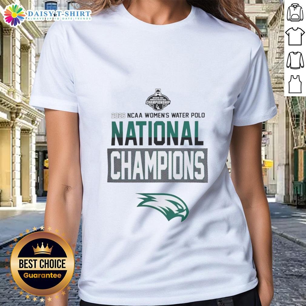 Good Wagner Seahawks 2026 Nc Women'S Water Polo National Champions Ladies Tee Good Wagner Seahawks 2026 NC Women's Water Polo National Champions Ladies Tee showcasing pride and victory.