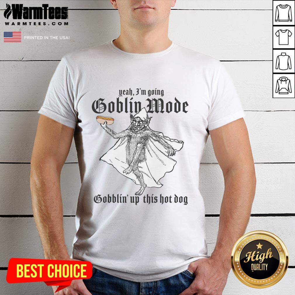 good-yeah-im-going-goblin-mode-gobblin-up-this-hot-dog-t-shirt-1 Funny 'Goblin Mode' hot dog t-shirt design featuring playful goblin graphics and vibrant colors, perfect for food lovers.