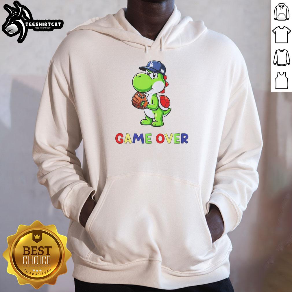 good-yoshinobu-yoshi-super-mario-game-over-los-angeles-dodgers-baseball-hoodie Good Yoshinobu Yoshi Super Mario Game Over hoodie featuring Los Angeles Dodgers baseball design, perfect for fans.