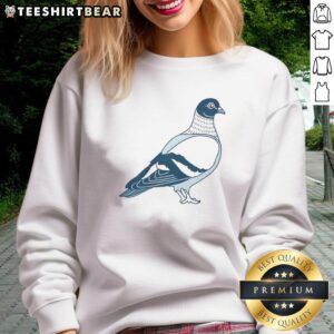 Cozy top pigeon dove sweatshirt featuring a stylish design, perfect for bird lovers and casual wear enthusiasts.