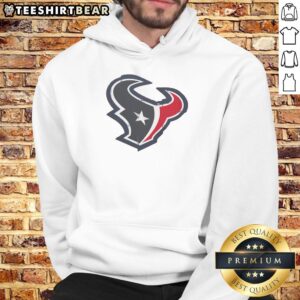Original Houston Texans Rivet Logo Hoodie featuring vibrant team colors and unique design for fans and collectors.