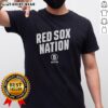 Stylish Hot Boston Red Sox Nation T-Shirt featuring bold graphics, perfect for fans supporting their team in style.