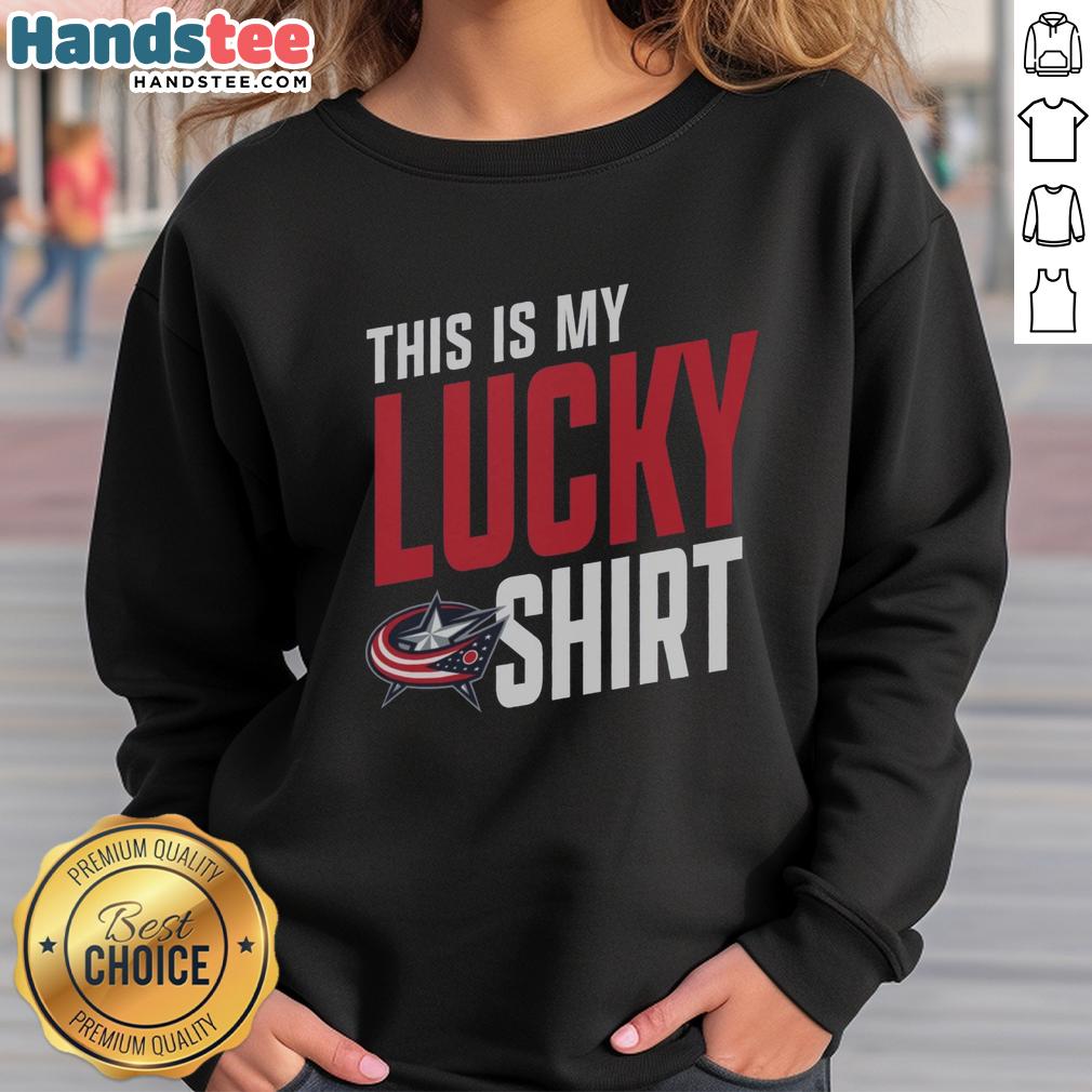 hot-columbus-blue-jackets-this-is-my-lucky-sweatshirt Hot Columbus Blue Jackets sweatshirt, showcasing team spirit and style, perfect for game day and fans alike.