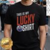 Alt Text: Hot Edmonton Oilers This Is My Lucky T-Shirt featuring team colors and logo, perfect for game day attire.