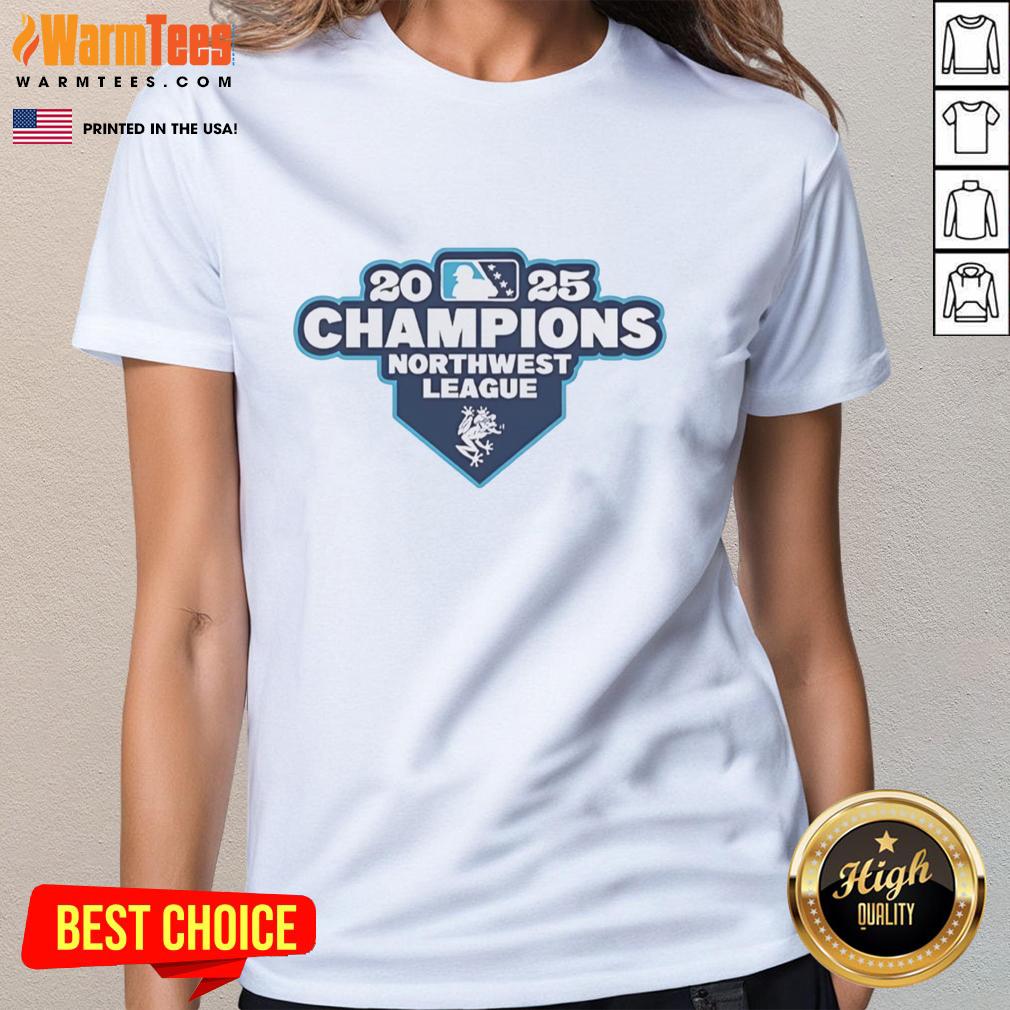 hot-everett-aquasox-2025-northwest-league-champions-logo-ladies-tee Hot Everett Aquasox 2025 Northwest League Champions logo on a ladies tee, perfect for fans and memorabilia collectors.