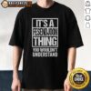 Alt Text: Hot It'S A Fesendjoon Thing You Wouldn'T Understand Iran Tehran T-Shirt design featuring vibrant graphics.