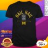 Hot Michigan Wolverines MBB Hail Hail 2026 Final Four T-Shirt featuring bold team graphics and vibrant colors.