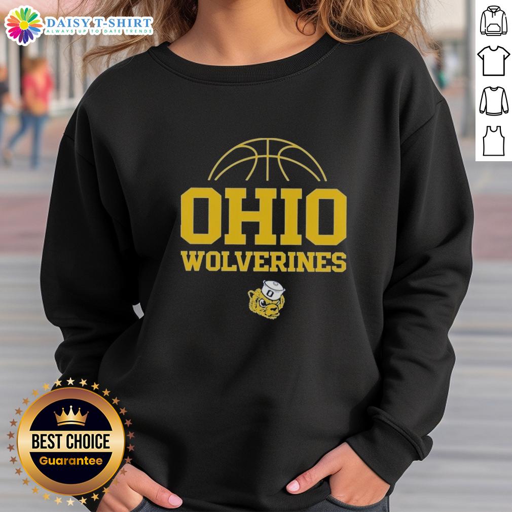 Hot Ohio Wolverines Sweatshirt Hot Ohio Wolverines sweatshirt in vibrant colors, perfect for game day or casual wear.