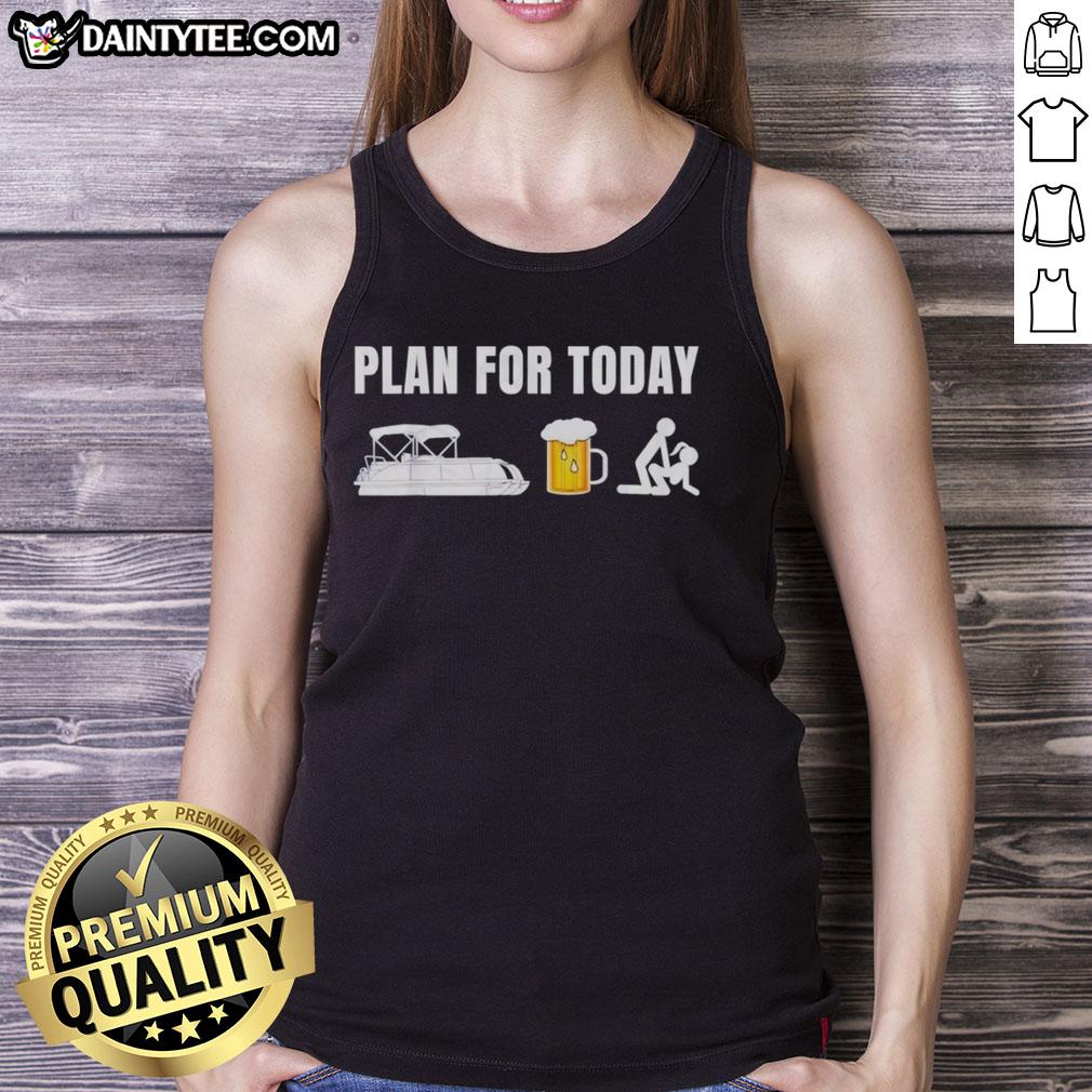 hot-plan-for-today-beer-and-boating-tank-top Hot Plan for Today tank top featuring beer and boating design, perfect for summer outings and casual adventures.