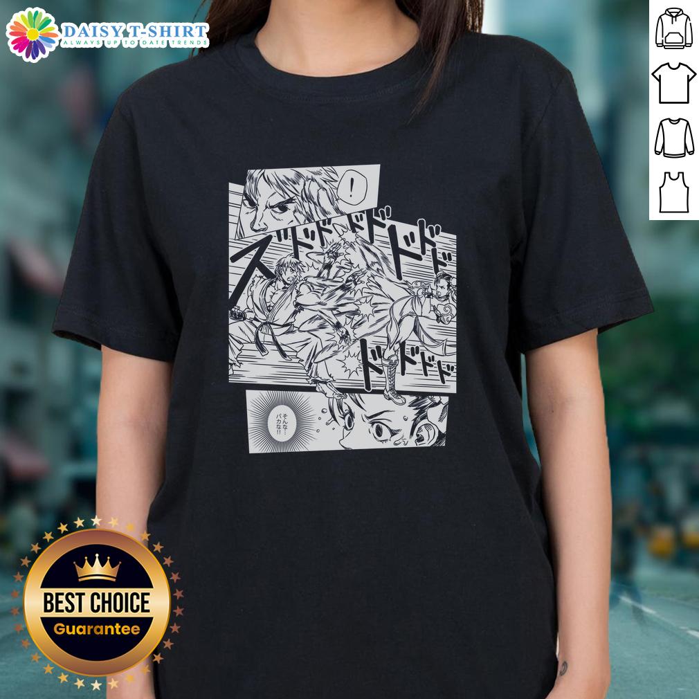 Hot Street Fighter Evo Moment 37 Shifting Momentum Ladies Tee Hot Street Fighter Evo Moment 37 Shifting Momentum Ladies Tee featuring vibrant graphic and comfortable fit.