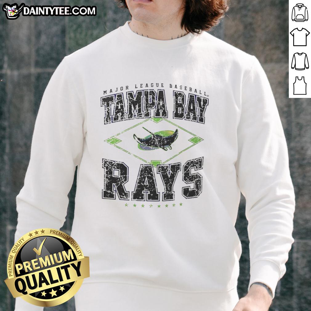 hot-tampa-bay-rays-major-league-baseball-cooperstown-diamond-sweatshirt Hot Tampa Bay Rays Major League Baseball Cooperstown Diamond Sweatshirt in navy blue, perfect for fans and chilly days.