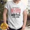 Alt Text: Vintage 'Hot The Bush Stadium Years 1931-1996 Indianapolis T-Shirt' showcasing classic design and sports nostalgia.