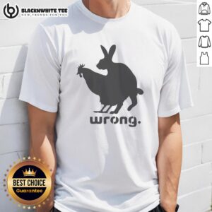 Original Wrong Chicken And Rabbit Doggy Style T-Shirt featuring a playful design perfect for animal lovers and quirky fashion.